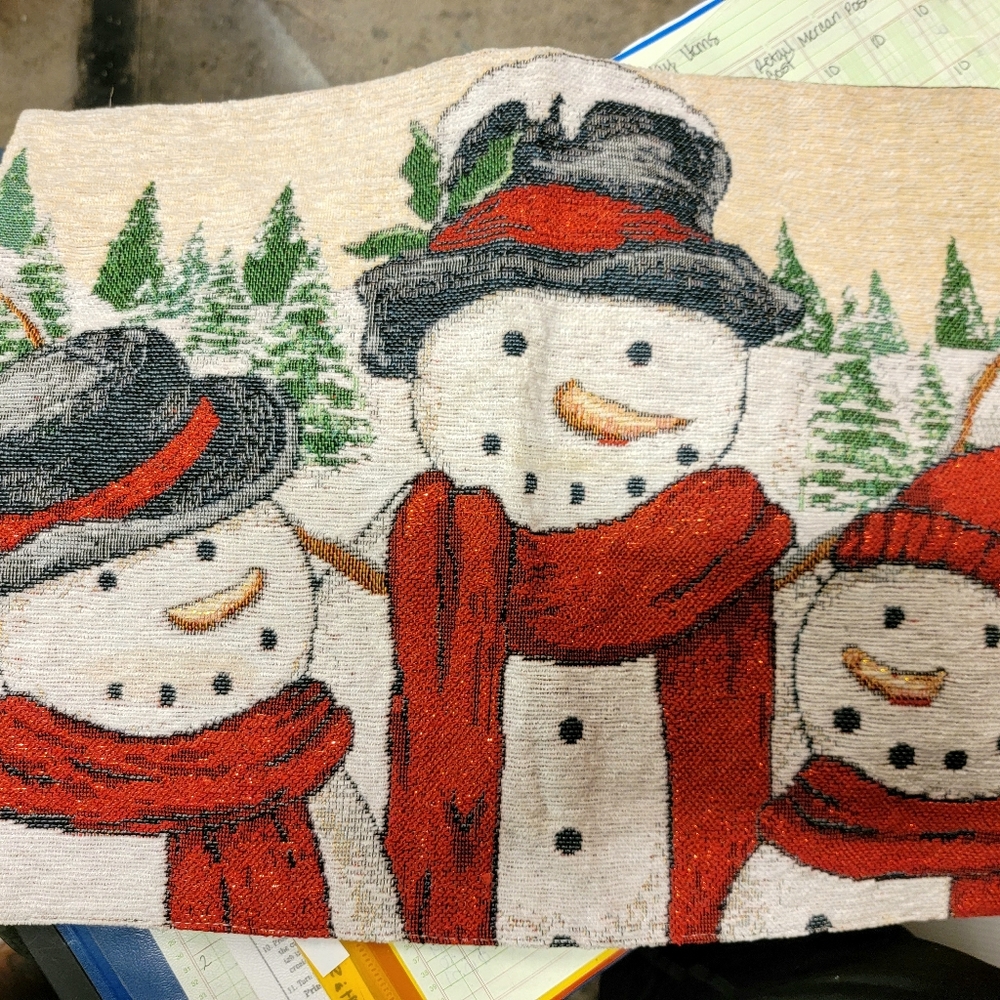 Snowman Placemat